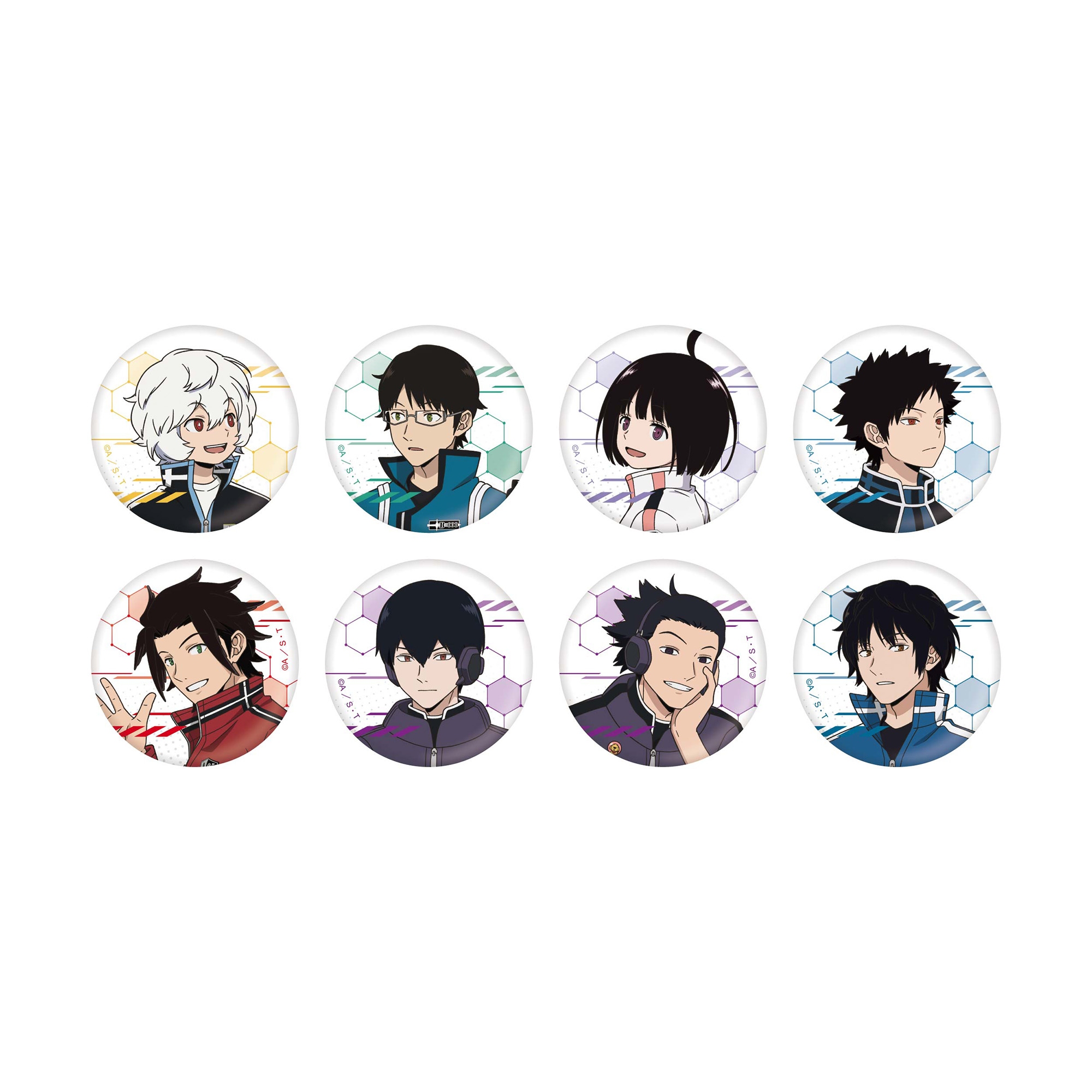 缶バッジ(ランダム8種) 各600円