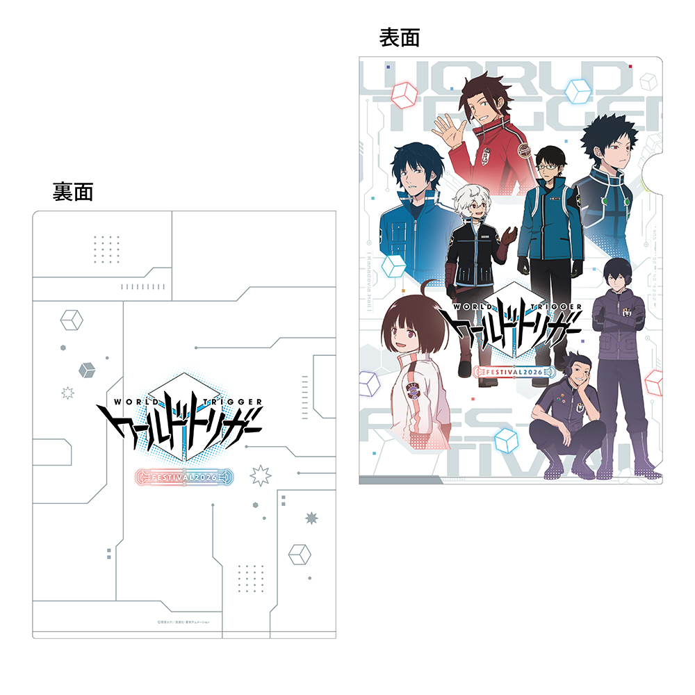 A4クリアファイル 500円