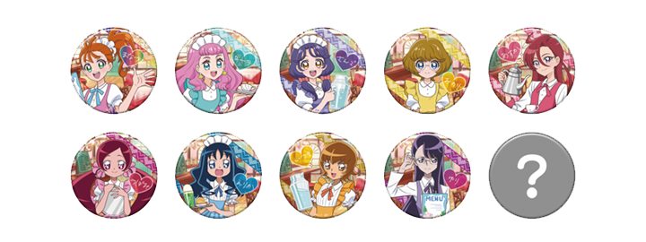 プリキュア キュアエール レンブラント 缶バッジ+petshop.me